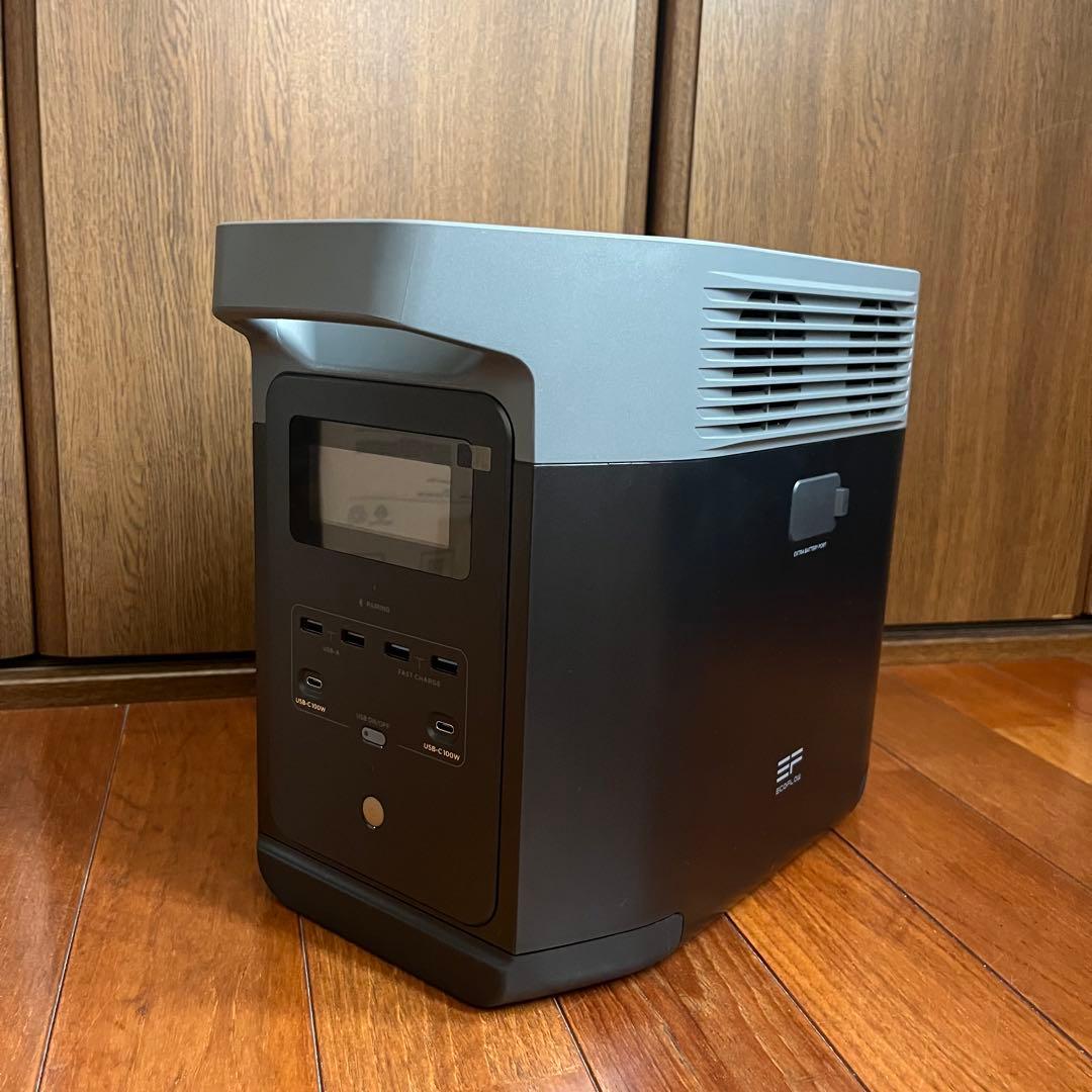 【新品】ECOFLOW ポータブル電源 delta2