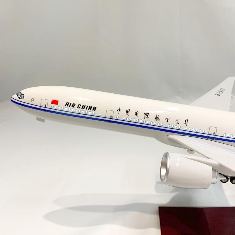 セール 中国国際航空 B7973 模型飛行機 LEDライト ランディングギア付