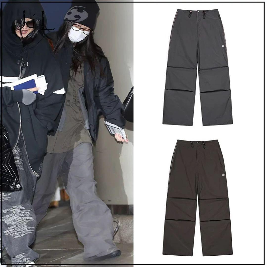 coyseio パンツ Strap Line Pants Grey 1サイズr4