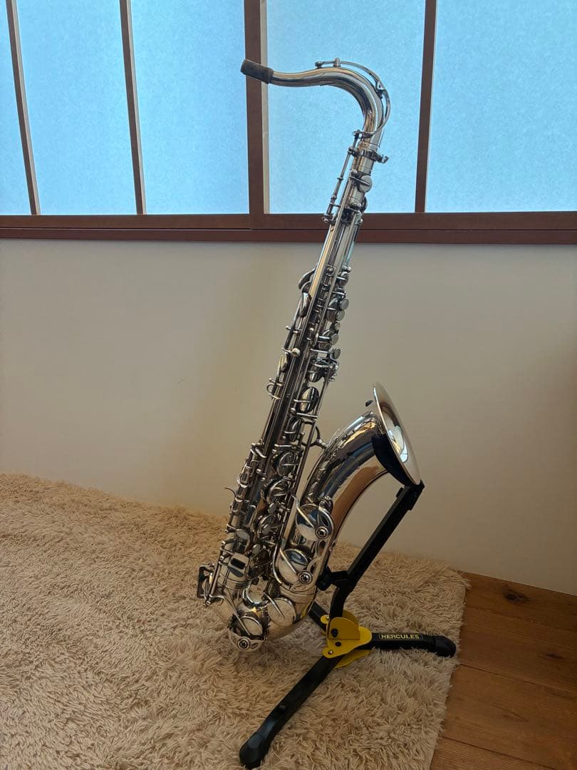 【美品】セルマー テナーサックス 銀メッキ スーパーアクション80 シリーズ1