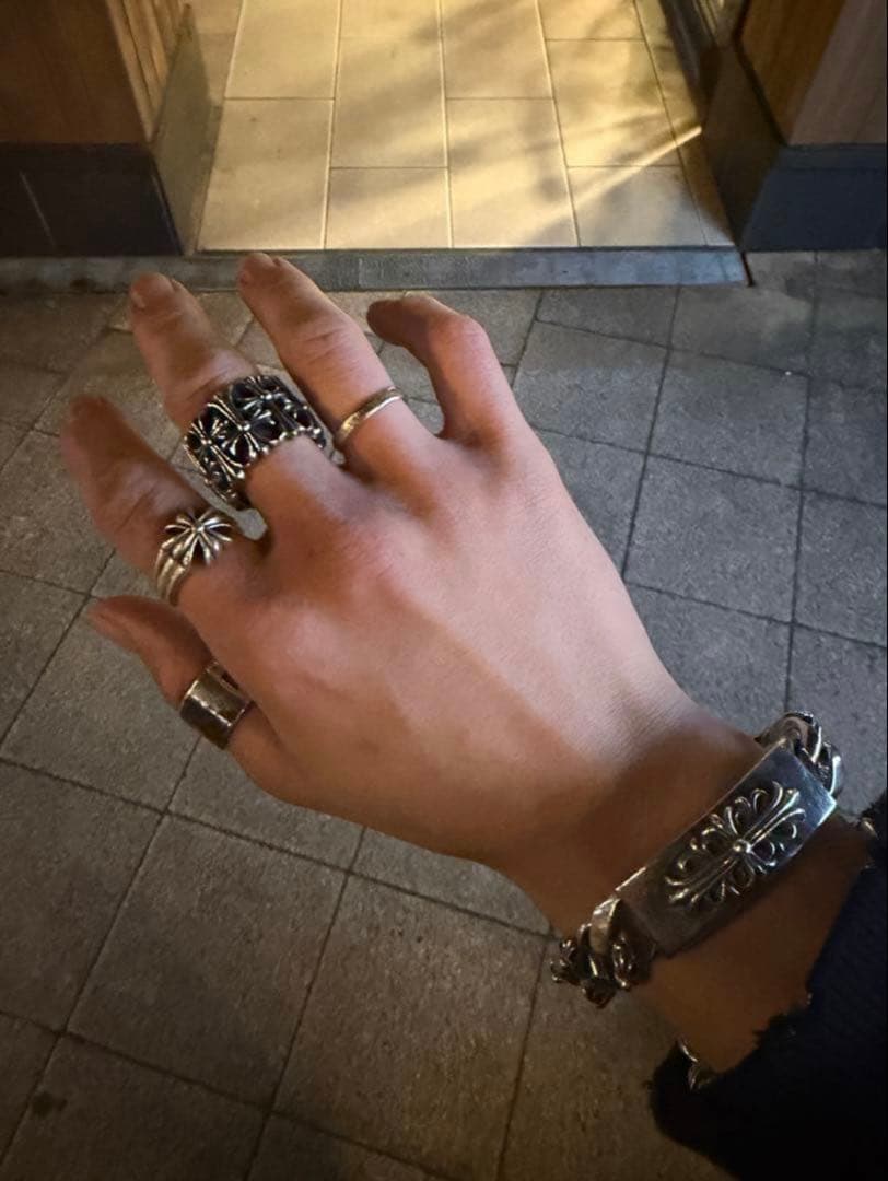 セメタリークロスリング 18号 silver925