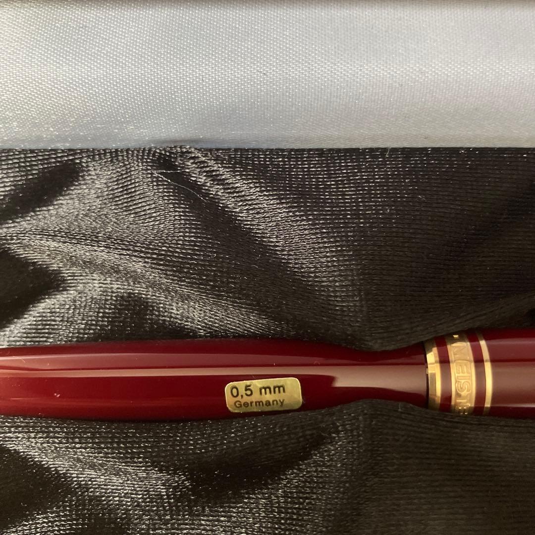 MONT BLANC 赤 ボールペン 0.5mm ケース付き新品