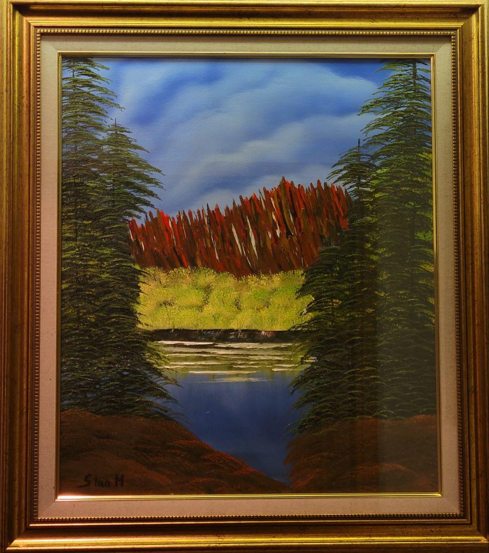 絵画 Red Mountain