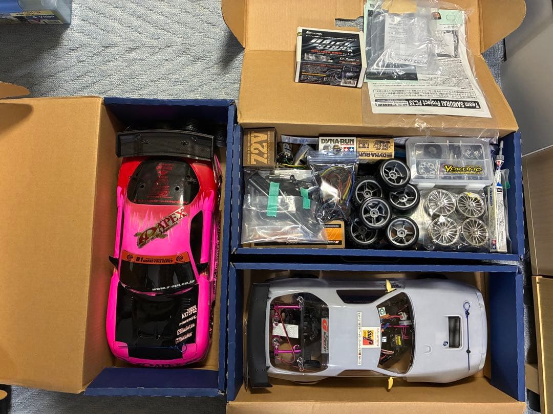 スバル インプレッサ WRC 等の電動カー ４台セット