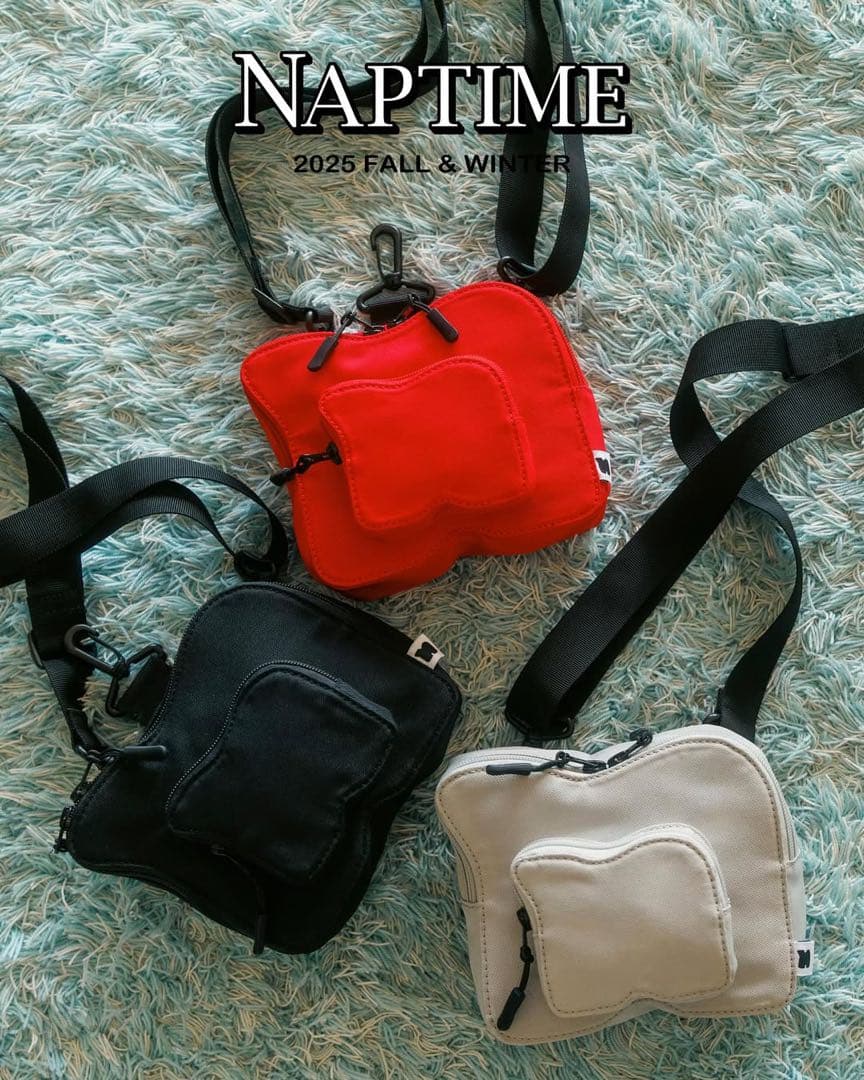 Naptime クロスボディ BAG-GRAY