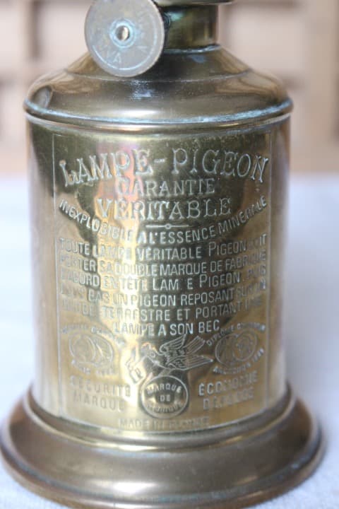 フランスアンティーク ピジョンランプ LAMPE-PIGEON
