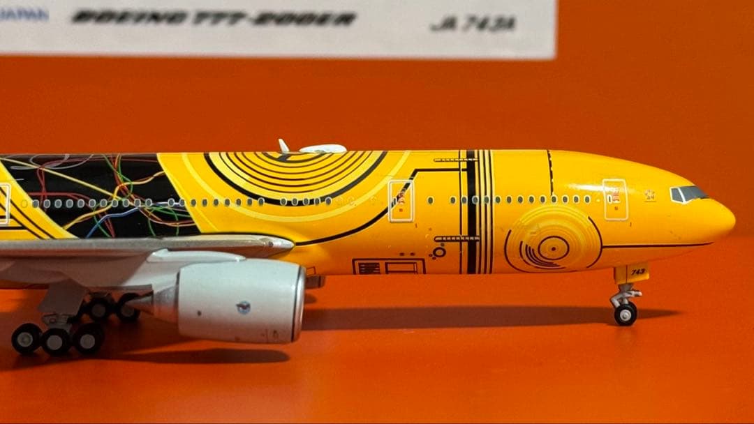 JC ANA C-3PO B777-200ER JA743A 1/400 新品