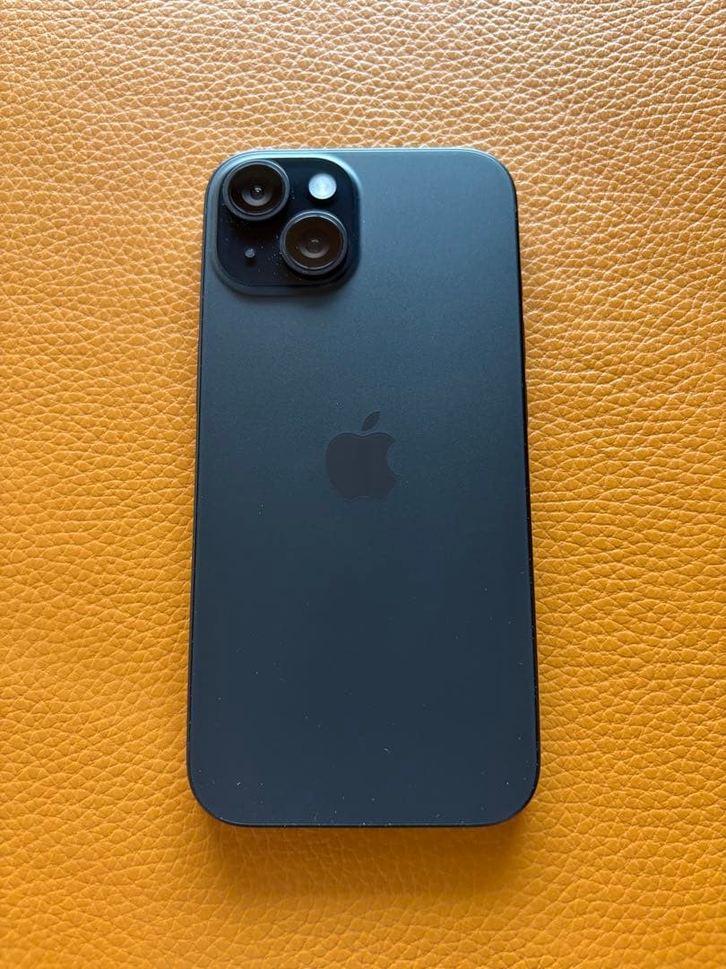Apple iPhone 15 本体 ブラック128GB
