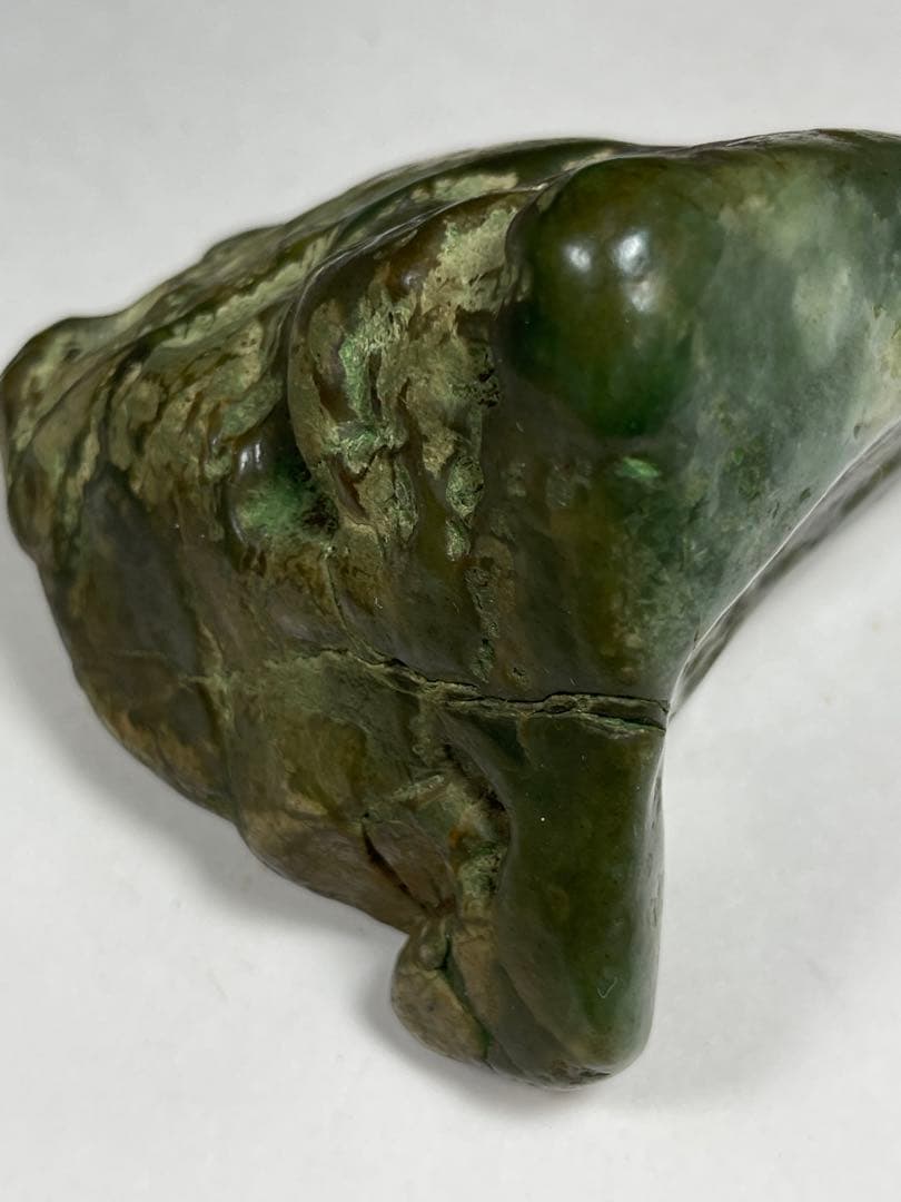 天然翡翠 翡翠原石  鑑賞石 重さ約271g 翡翠原石 送料無料