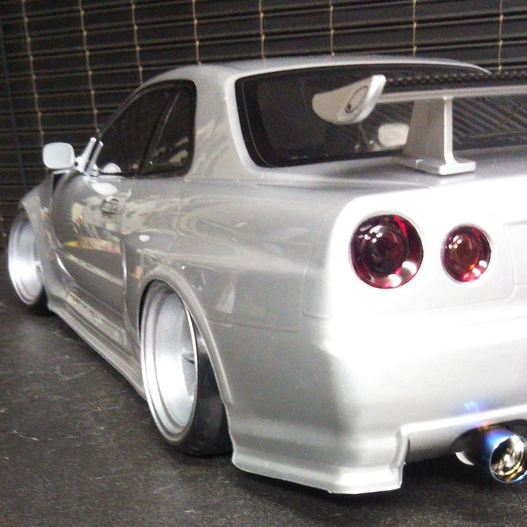 確認用  TAMIYA Skyline 34 GT-R 未使用ボディー