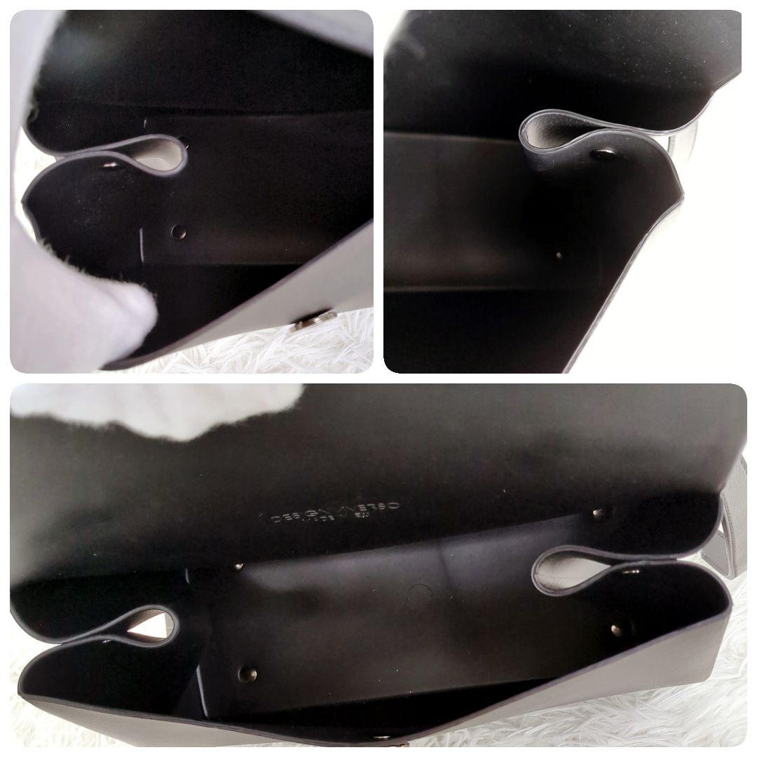 美品✨️ DESIGNINVERSO　ワンハンドルBAG ショルダーバッグ黒