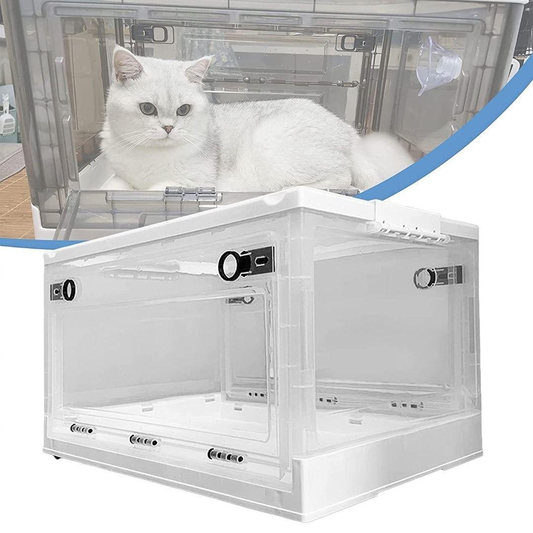 ペットオキシホテル✅ Lサイズ ネブライザーボックス 酸素ケージ 犬 猫 ICU