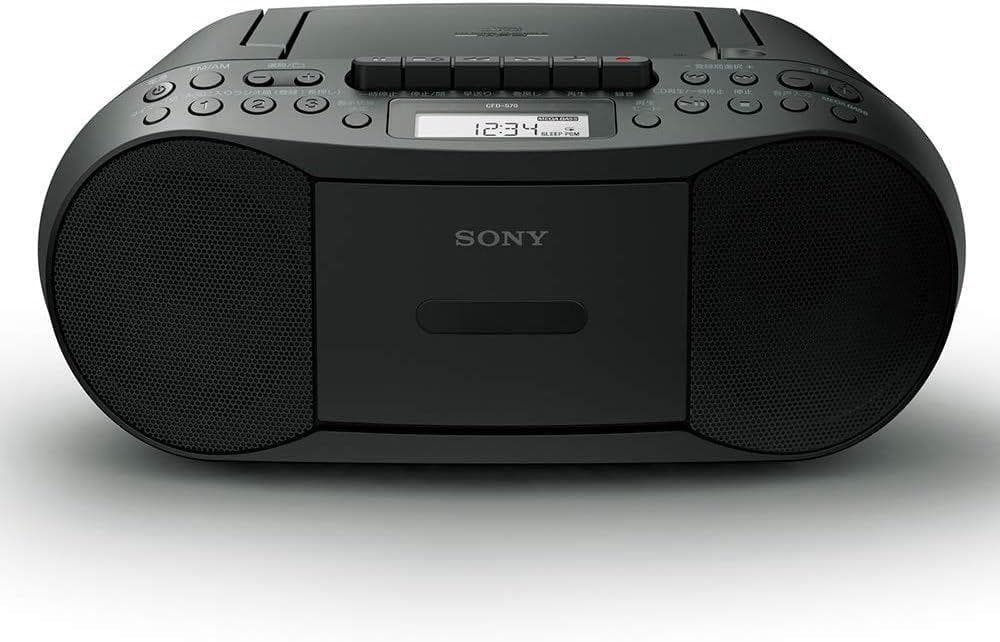 ソニー CDラジカセ レコーダー CFD-S70 : FM/AM/ワイドFM対応