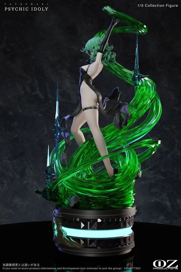 ☆僅か LED 戦慄のタツマキ フィギュア ガレージキット ワンパンマン