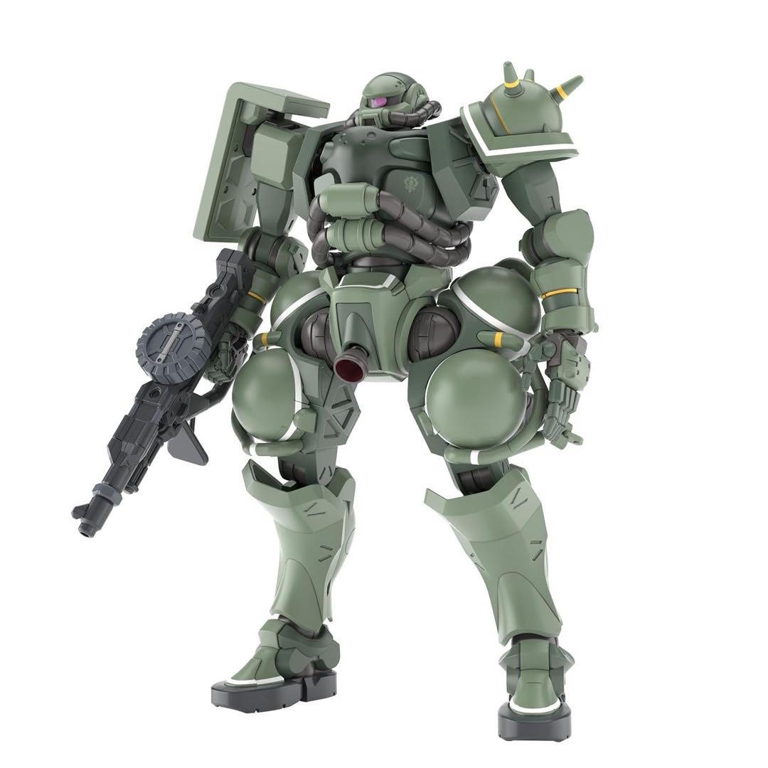 HG ガンダム・シャア専用ザク・リックドム・量産型ザク【GQ版】