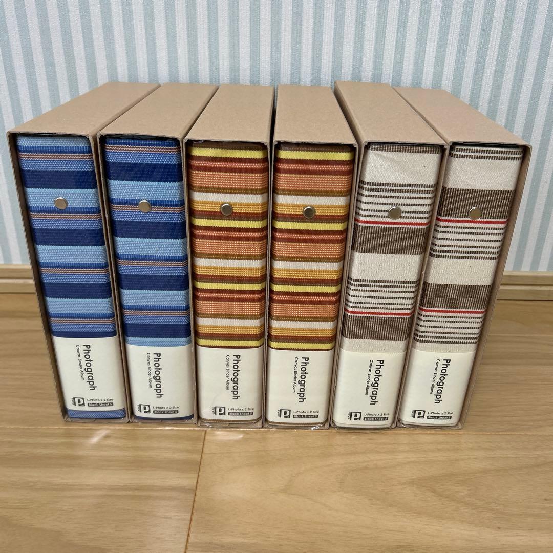 新品未使用！ユナイテッドビーズ_4穴フォトアルバム_6つセット