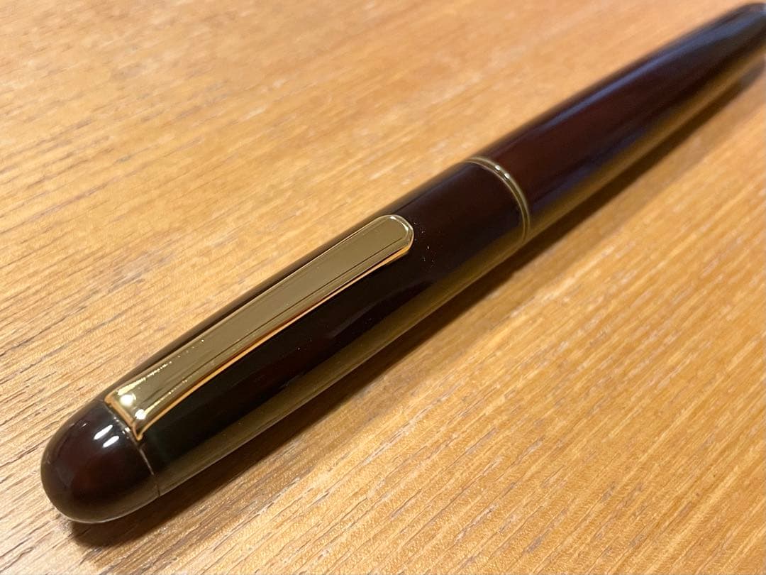 中屋万年筆　碧溜　新品未使用品