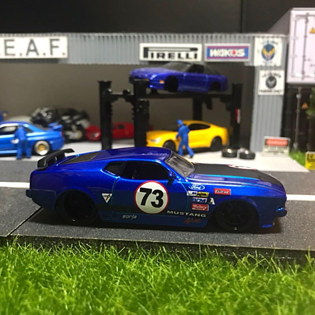 Jadatoys ビックタイムマッスル マスタング マッハ1 レース仕様