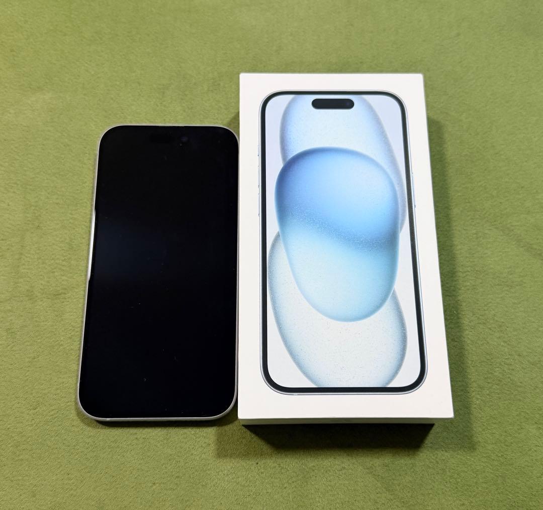 iPhone15 128GB ブルー SIMフリー