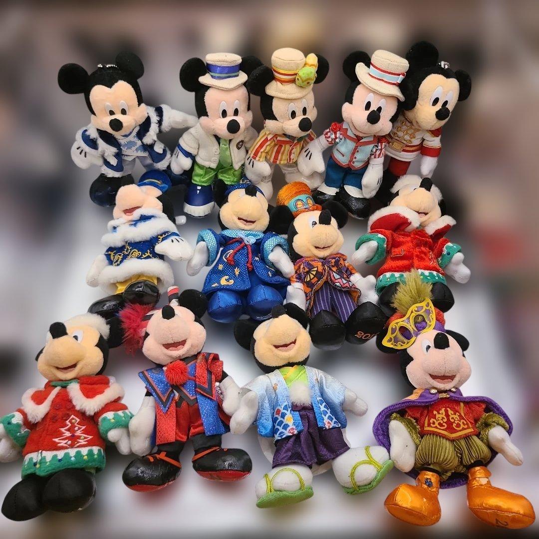 ✨まとめ売り✨ミッキーマウス ミニーマウス ぬいぐるみバッジ