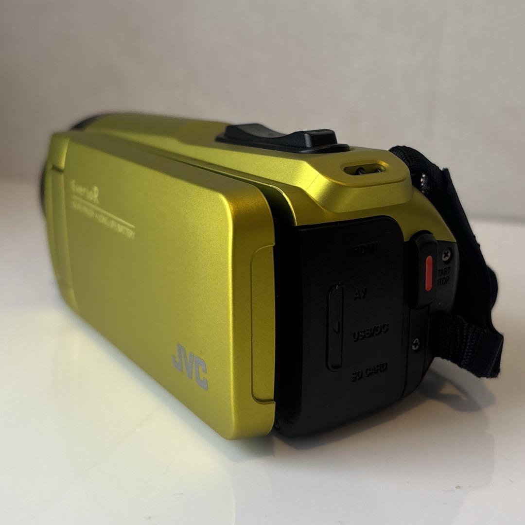 【側面固定不備】Victor JVC GZ-R480-Y イエロー