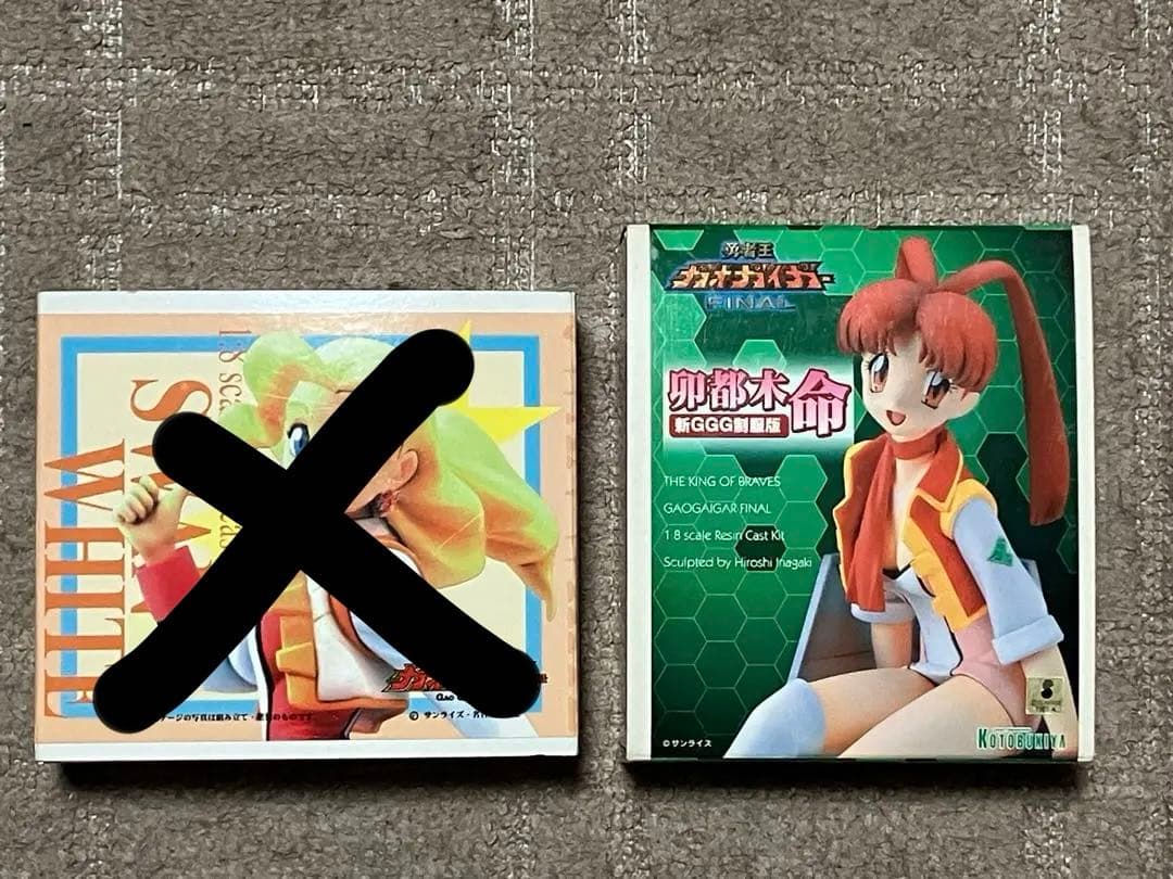 勇者王ガオガイガー　 卯都木命 スワンホワイトセット フィギュア コトブキヤ