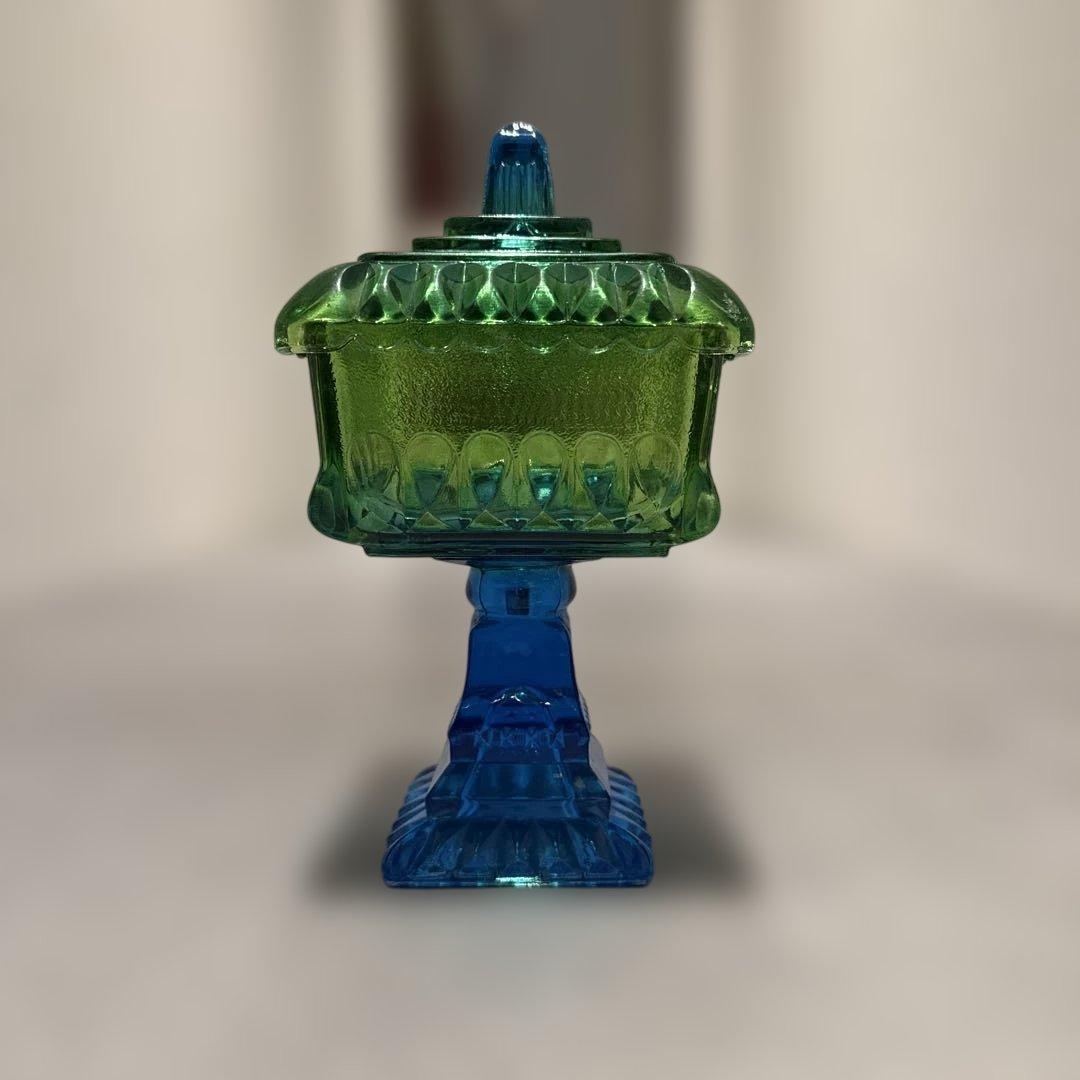 【極美品】フランスアンティーク キャンディーポット アールデコ 1970年代レア