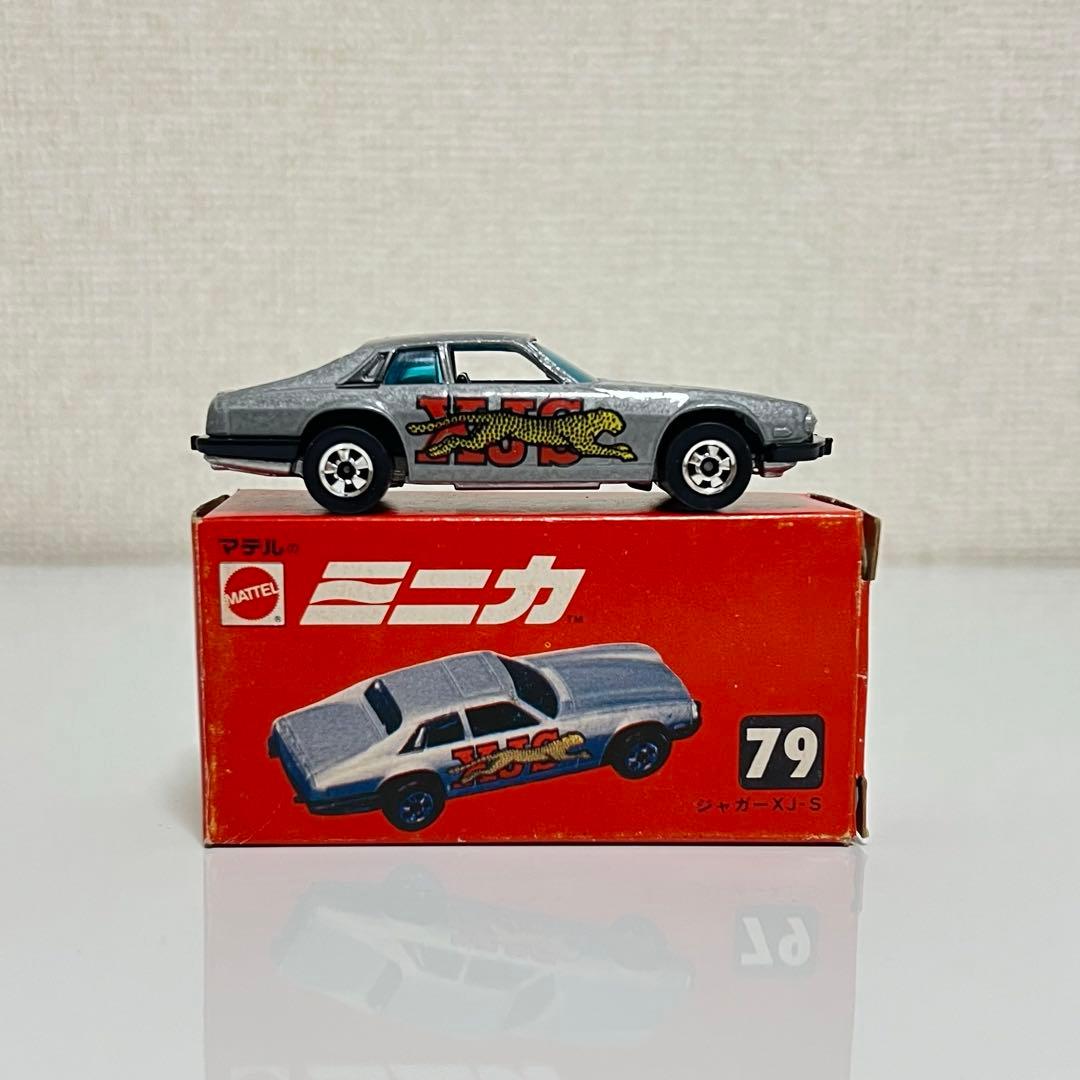 マテル ミニカ 赤箱 No.79 ジャガー XJ-S 当時物