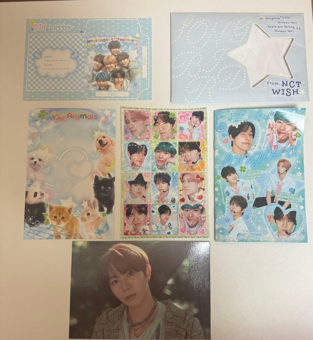 NCT WISH ユウシ유우시 トレカ➕グッズ セット売り