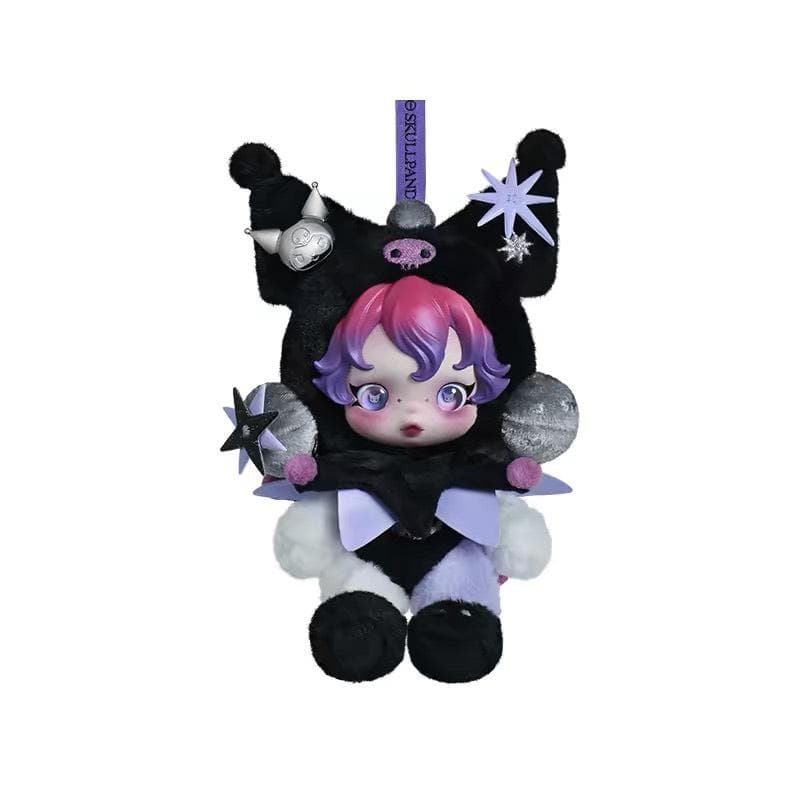 POPMART スカルパンダ x クロミ ぬいぐるみキーホルダー 即日発送