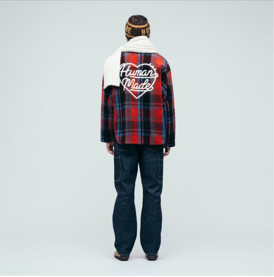 HUMAN MADE SHAGGY KNIT LOGO BAND ヘアバンド