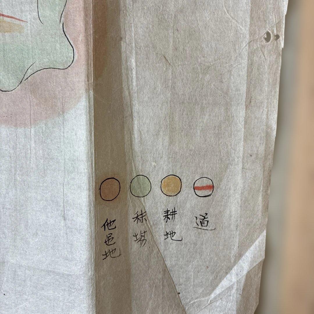 手描き古絵図