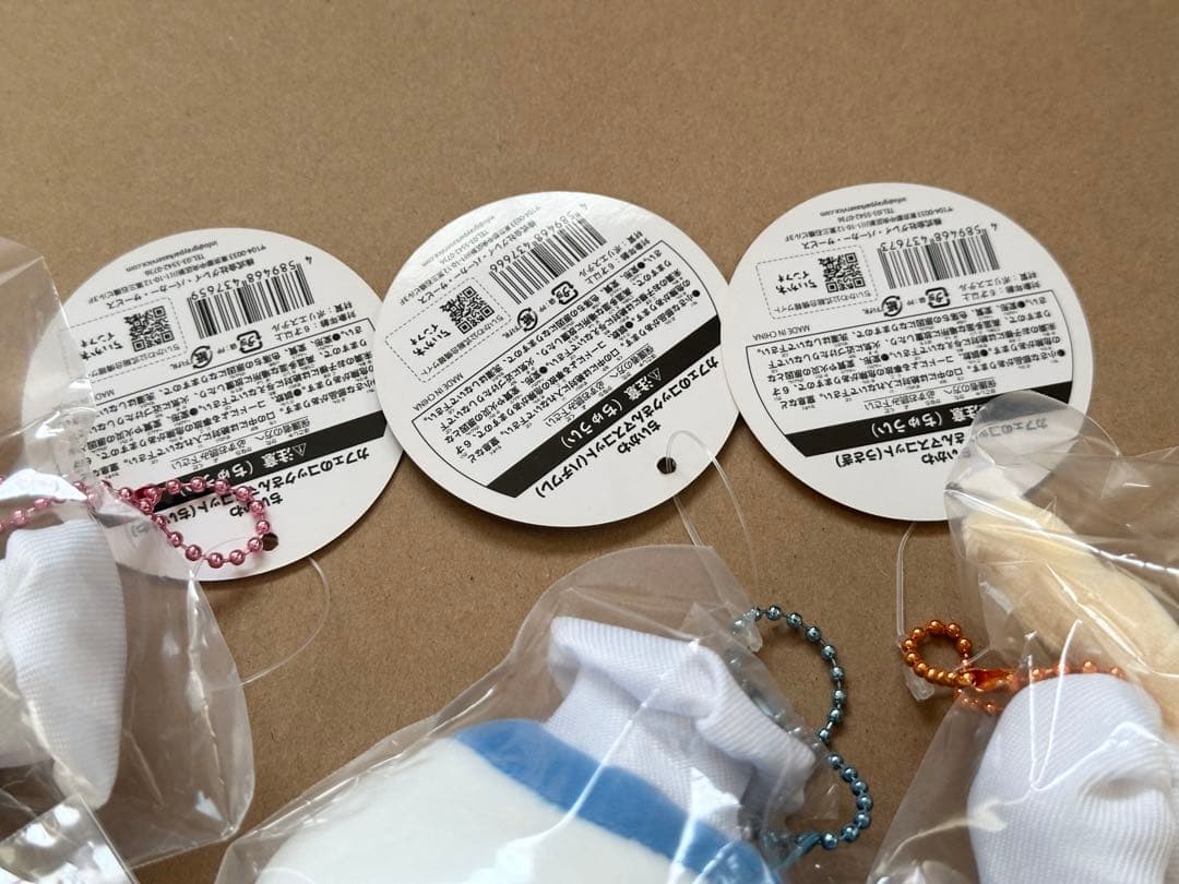 カフェのコックさん・ぶちミニマスコット●ちいかわ・ハチワレ・うさぎ