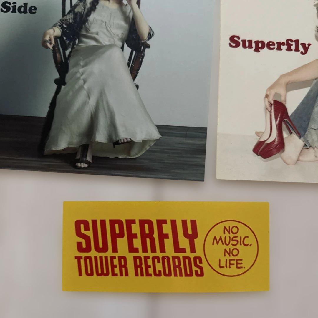 Superfly FC CD購入特典　ステッカー　当選品ステッカー
