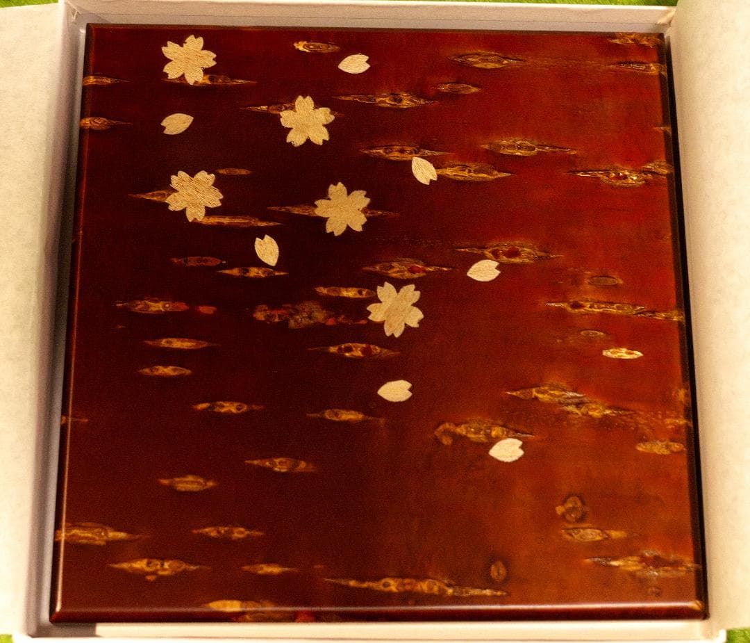 壁掛け　絵画　桜皮細工（かばざいく）4枚セット