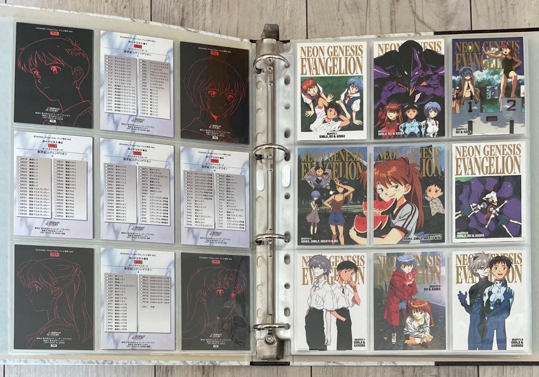新世紀エヴァンゲリオン　カードダスマスターズ第弐集　フルコンプリート＋おまけ
