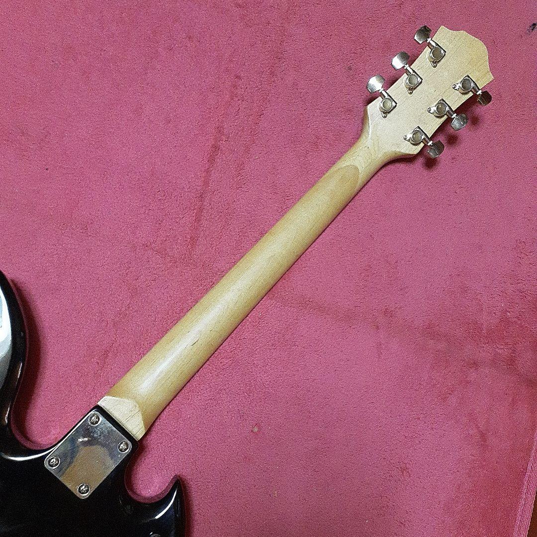 良・美品：サイケペイント・hideモデル。モッキンバード。ソフトケース付属。