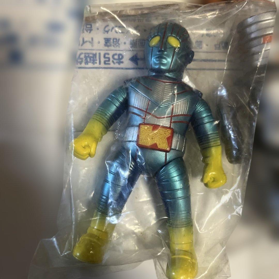 ⚠️未開封　ロボット刑事K ワッカマン　マーミット　ビニールパラダイス　当時物