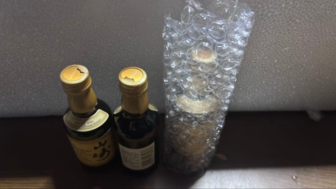 山崎12年50㎖山崎180㎖白州180㎖知多350㎖ミニボトル