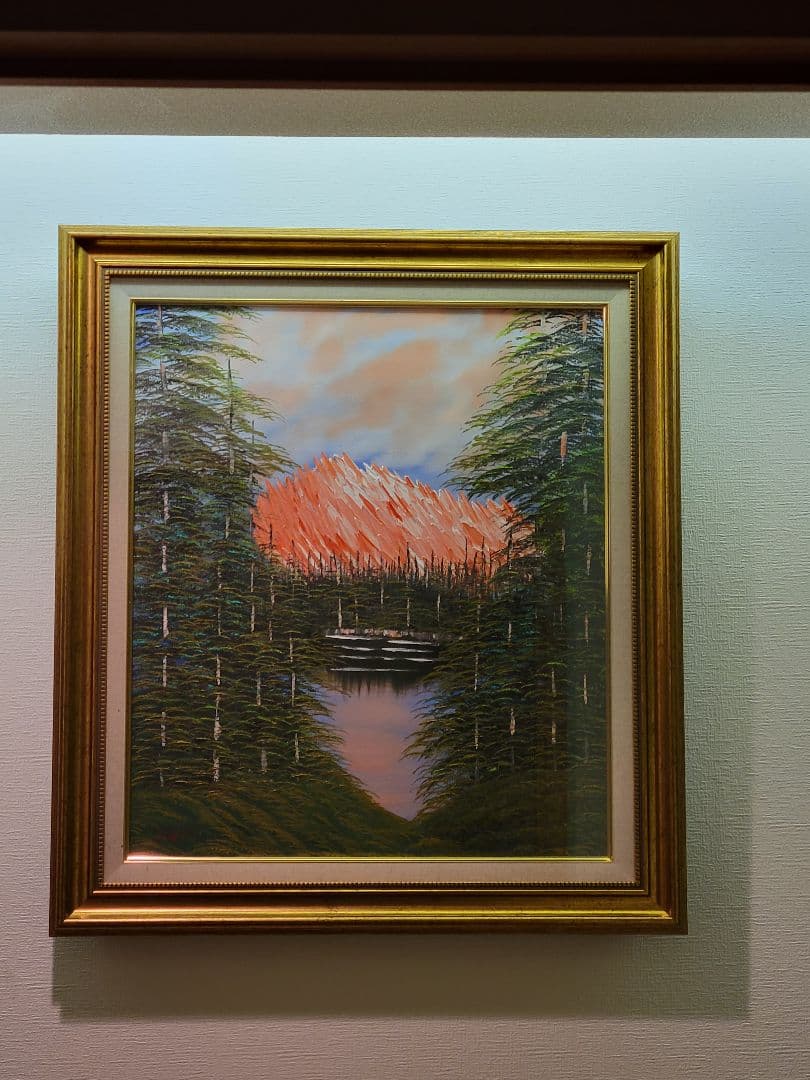 絵画 Red Mountain