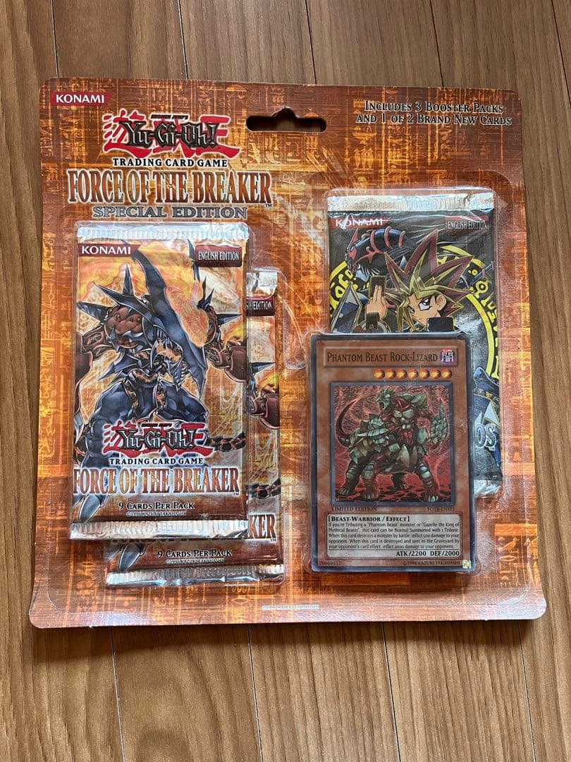 遊戯王 フォース・オブ・ザ・ブレイカー スペシャルエディション 未開封 英語版