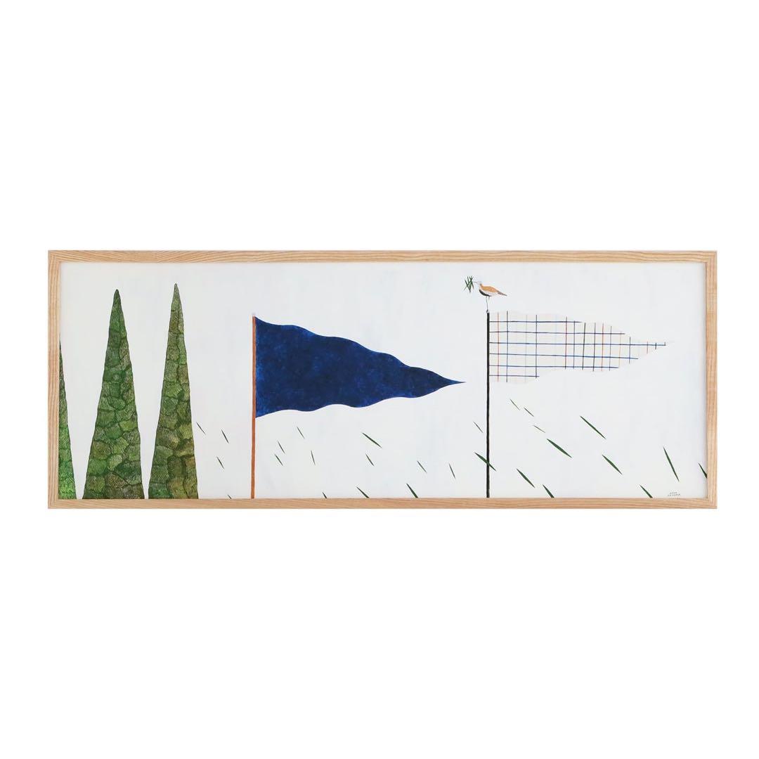 【最終価格】IDEE 秋山花 「A nice wind is blowing!」
