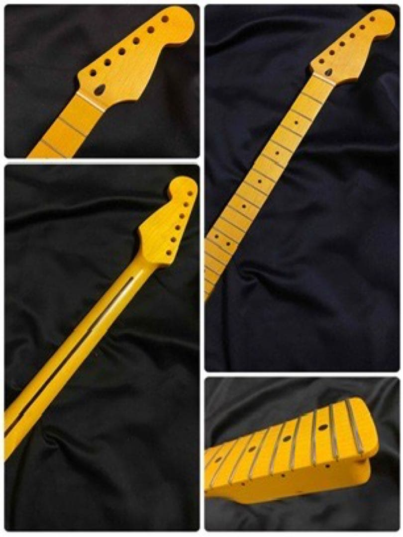 ストラトキャスターサテン塗装サンバーストボデイ&メイプルネック訳あり特価セット