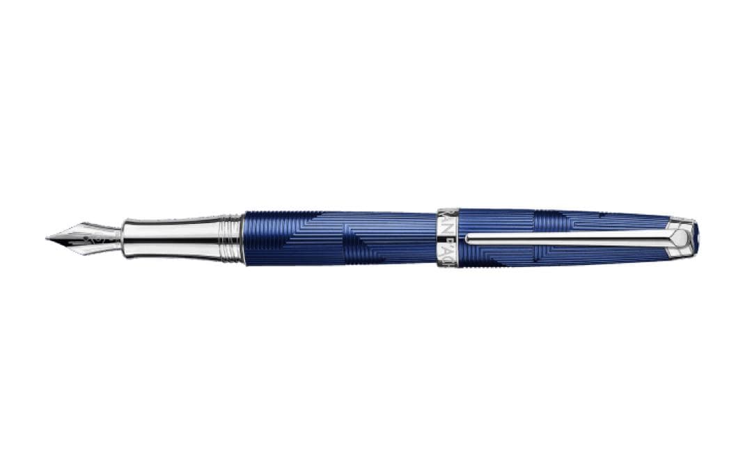 CARAN D'ACHE カランダッシュ 万年筆 レマン ブルマリン EF