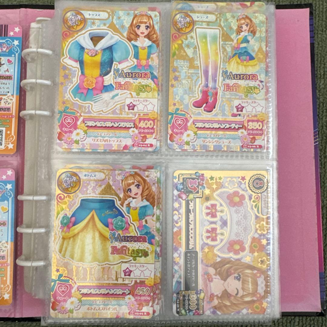 あ*や様 アイカツ Swing Rock バインダー、カードコレクション