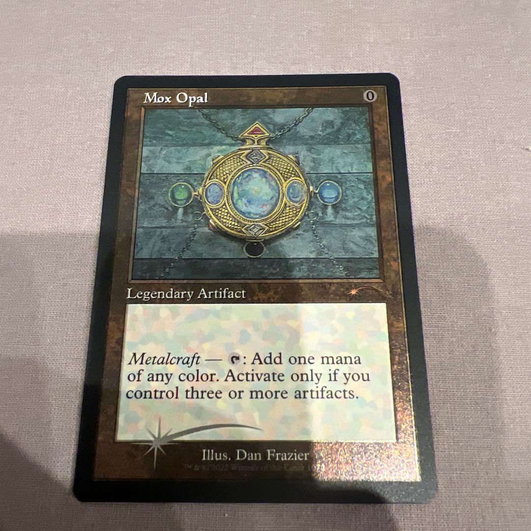 MTG エッチング foil 英語版 オパールのモックス 旧枠