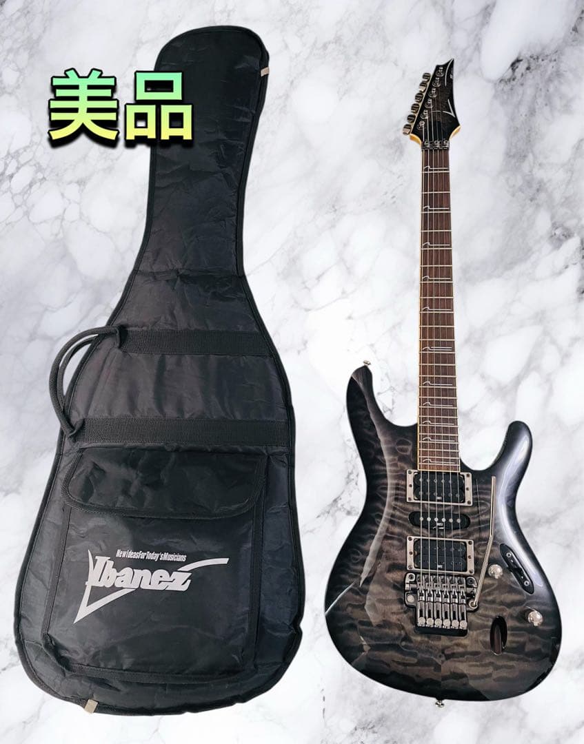 （美品）Ibanez S570DXQM TGB エレキギター