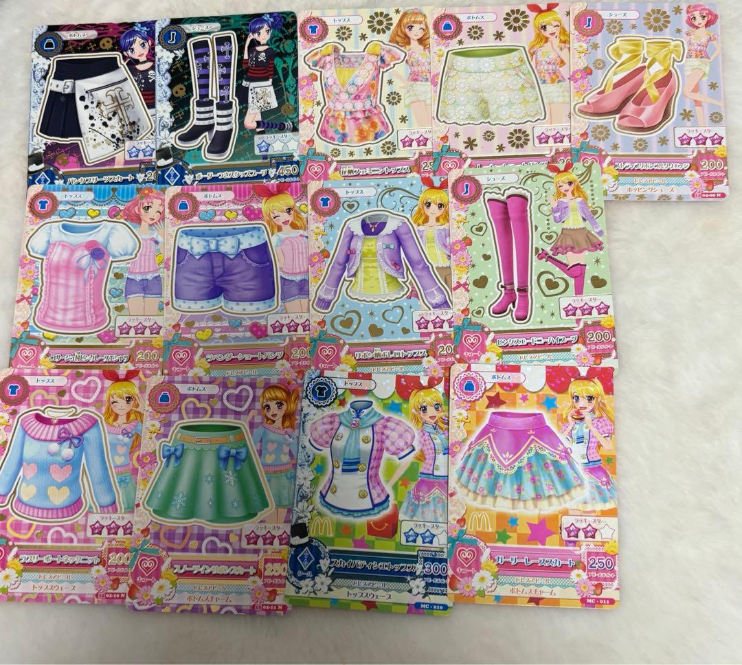 アイカツカード　セット　バラ　プレミアム