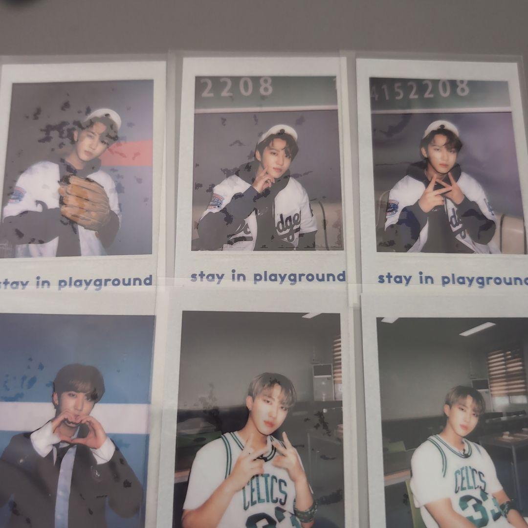 Straykids playground ポラロイド　コンプリート　チャンビン