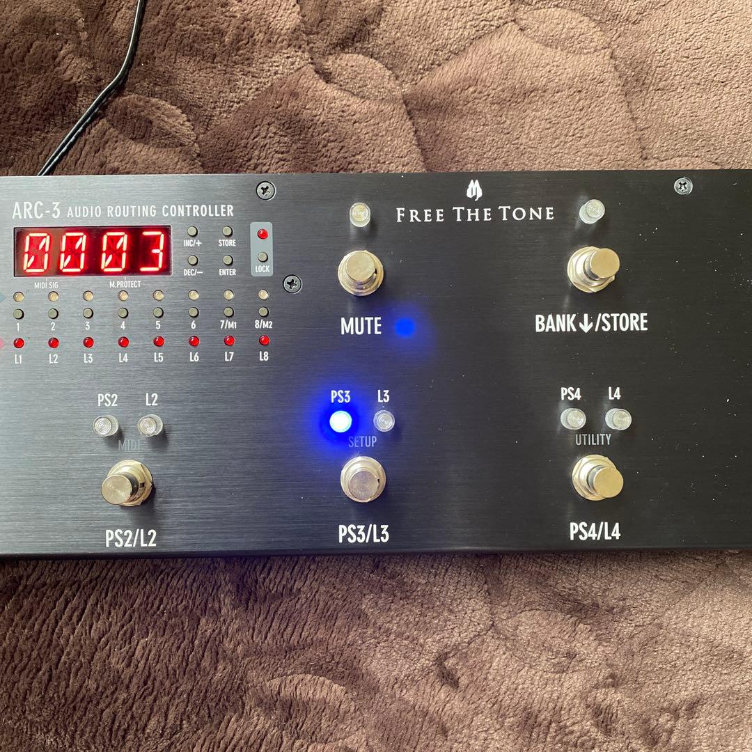 FREE THE TONE ARC-3 スイッチャー (BLABK)